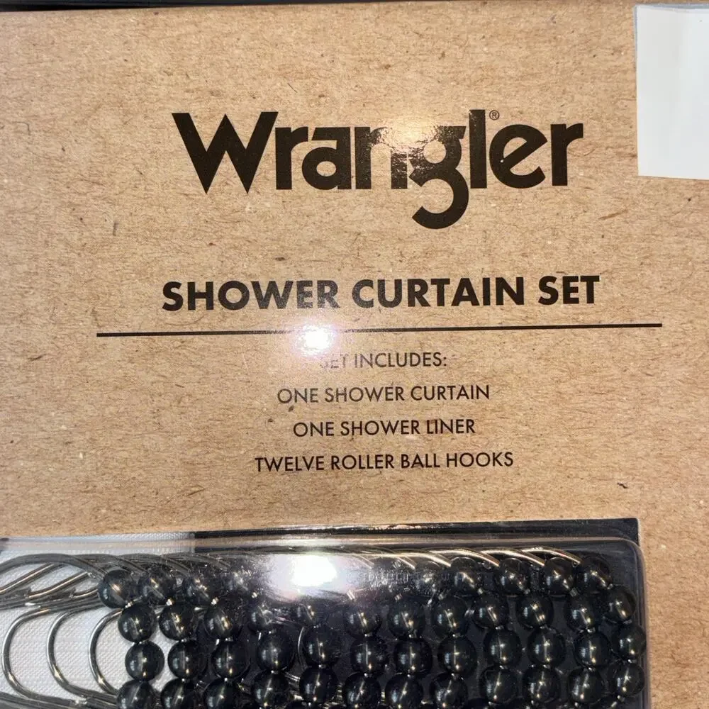 Wrangler shower curtain